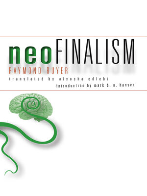 cover image of Neofinalism
